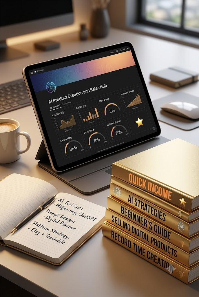 Beginner's Guide to Creating and Selling Digital Products in Record Time