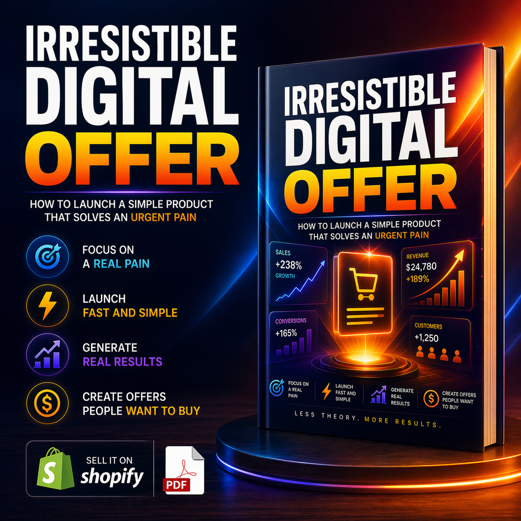 Irresistible Digital Offer How to Launch a Simple Product That Solves Urgent Pain