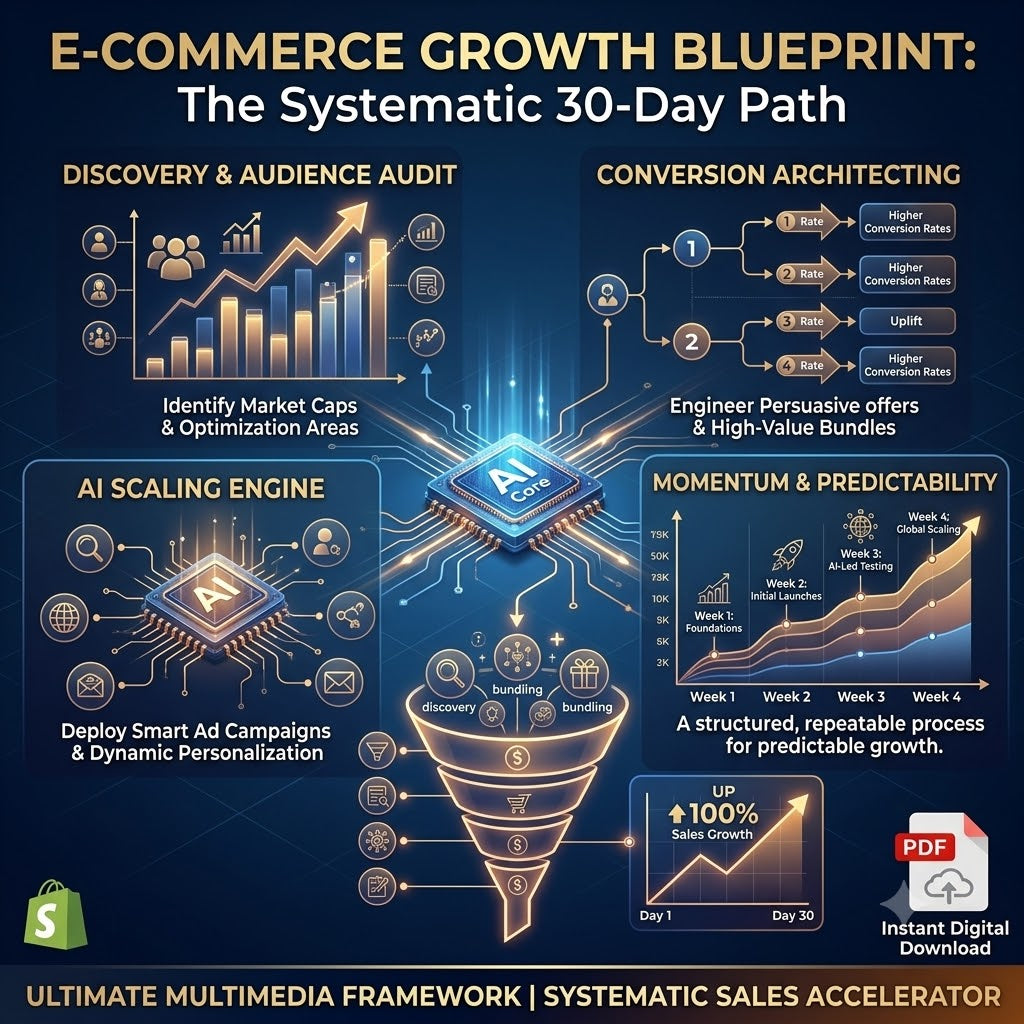Double Your Online Sales in 30 Days AI Strategies for Shopify and Digital Offers